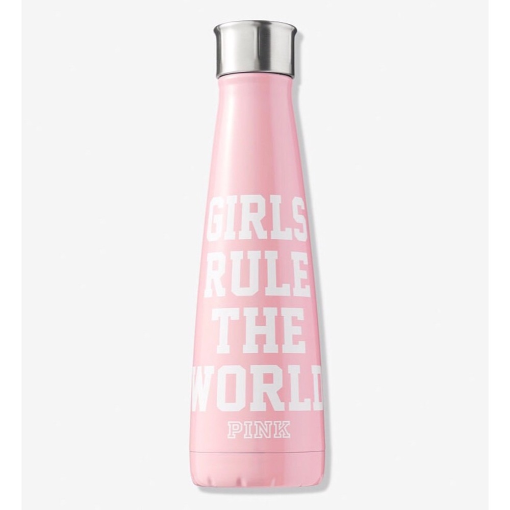 Victoria’s Secret PINK S’well Water Bottle Insulated - Girls Rule the World